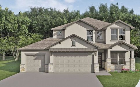 New construction Single-Family house 8504 Pine Muhly Drive, Lago Vista, TX 78645 - photo 0