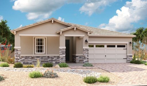 New construction Single-Family house 40500 W Wade Dr, Maricopa, AZ 85138 Alexandrite- photo 0