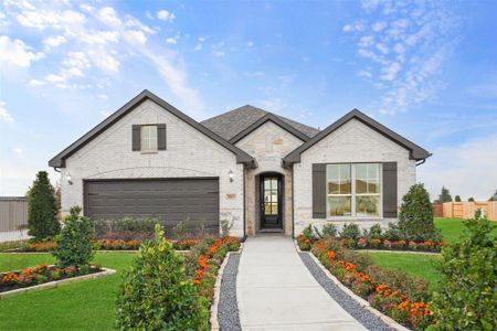 New construction Single-Family house 15186 Prairie Mill Drive, New Caney, TX 77357 Olive III- photo 1 1