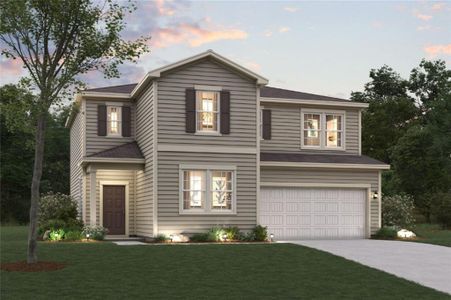 New construction Single-Family house 5153 Union Heights Way-, Flowery Branch, GA 30542 Apollo- photo 0