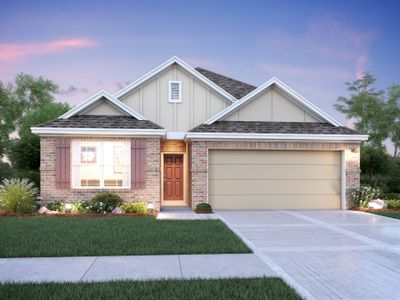 New construction Single-Family house 8603 Jetty Glen Drive, Cypress, TX 77433 Freestone - Smart Series- photo 0 0