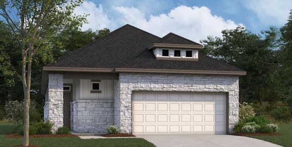 New construction Single-Family house 4910 Warm Wassail Drive, Austin, TX 78747 Catura- photo 0