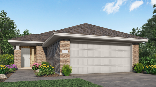 New construction Single-Family house Brook II, 131 Rogerdale River Drive, Magnolia, TX 77354 - photo