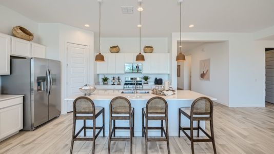 Kitchen island with seating