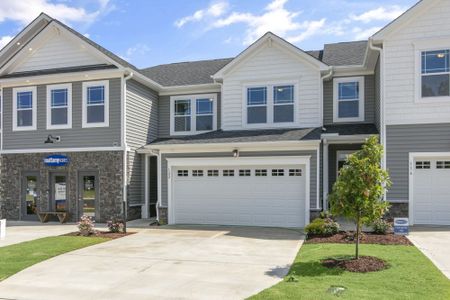 New construction Townhouse house Claymore, 123 Lennei Lane, Garner, NC 27529 - photo