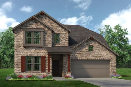 Elevation C | Concept 2440 at Silo Mills - Select Series in Joshua, TX by Landsea Homes