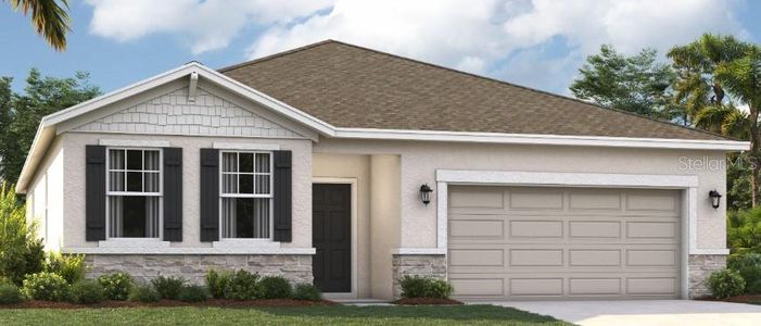 New construction Single-Family house 419 Quayside Avenue, Mascotte, FL 34753 The Webber- photo 0 0