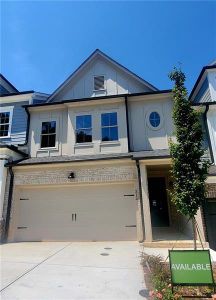 New construction Townhouse house 314 North Rampart Street, Canton, GA 30114 Cambridge- photo 0