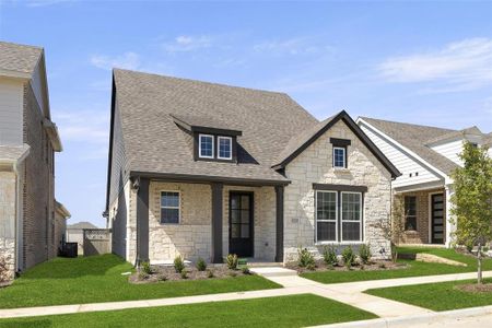 New construction Single-Family house 1520 Trailblazer Way, Northlake, TX 76247 Haslet Homeplan- photo
