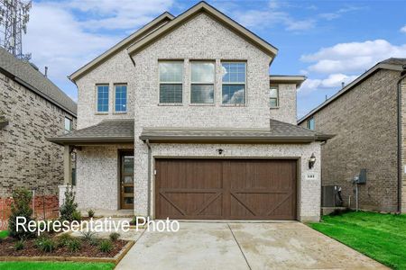 New construction Single-Family house 1950 Long Pond Trail, Forney, TX 75126 Meridian- photo 0