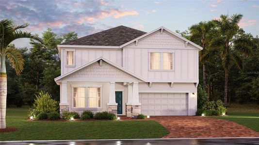 New construction Single-Family house 1856 Flourish Avenue, Kissimmee, FL 34744 Peabody- photo 0