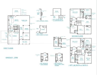 New construction Single-Family house 4 Opal Wing Street, Moncks Corner, SC 29461 Kingsley- photo 1 1