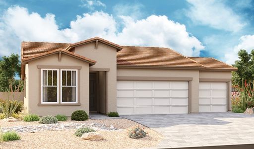 New construction Single-Family house Sapphire, 1218 East Vekol Street, Casa Grande, AZ 85122 - photo