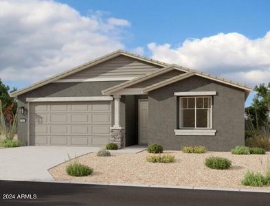 New construction Single-Family house 3382 E Rebel Lane, San Tan Valley, AZ 85143 Larkspur Homeplan- photo 0