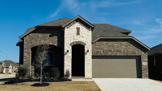 New construction Single-Family house 15536 Charing Cross Road, Fort Worth, TX 76247 Santa Fe- photo 0