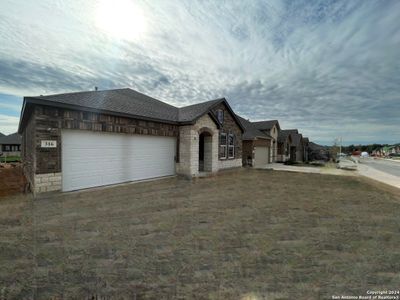 New construction Single-Family house 316 Sonata Canyon, Spring Branch, TX 78070 Leander Homeplan- photo 17 17