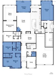 New construction Single-Family house 4009 Linear Drive, Celina, TX 75078 274 Plan- photo 1 1