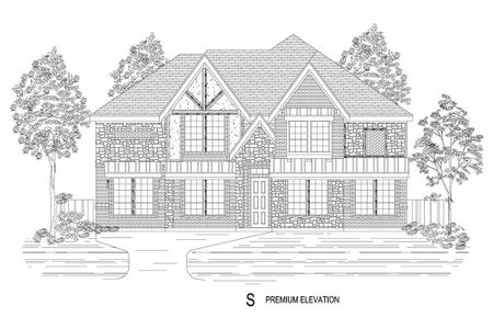 New construction Single-Family house 1700 Canals Drive, Little Elm, TX 75068 - photo 1 1