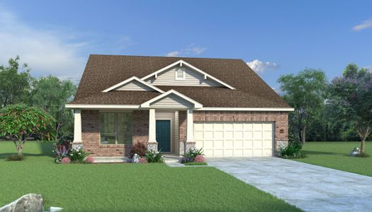 New construction Single-Family house 14036 Comet Place, Fort Worth, TX 76052 Walnut II T- photo 3 3