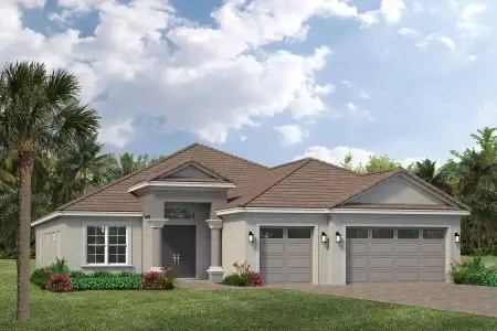 New construction Single-Family house 8665 Seymouria Way, Melbourne, FL 32940 Mendocino- photo 0