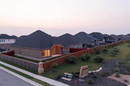 New construction Single-Family house 742 Wild Pecan Loop, Buda, TX 78610 MALIBU- photo 37 37