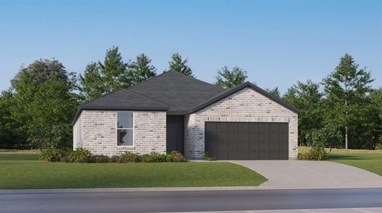 New construction Single-Family house 26527 Coast Redwood Drive, Katy, TX 77493 Hendrix- photo 0