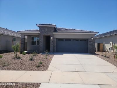 New construction Single-Family house 25334 N 186Th Lane, Wittmann, AZ 85361 Hummingbird- photo 0