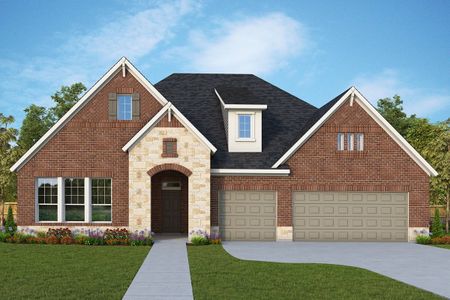 New construction Single-Family house The Larkwood, 10923 Dew Meadows Court, Cypress, TX 77433 - photo