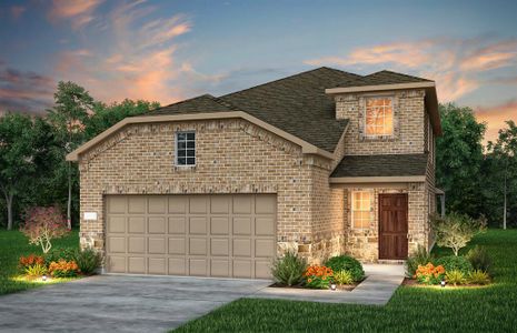 New construction Single-Family house 840 Breakwater Drive, Princeton, TX 75407 Fentress- photo 0