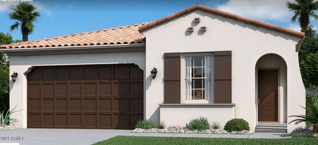 New construction Single-Family house 3070 E Hayfield Way, San Tan Valley, AZ 85140 Palo Verde Plan 3519- photo 0