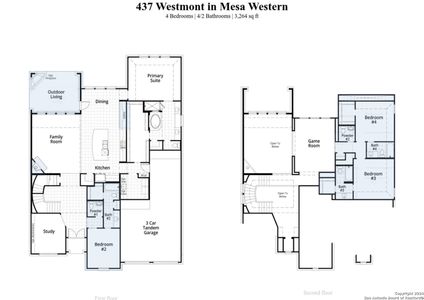 New construction Single-Family house 437 Westmont, Cibolo, TX 78108 220 Plan- photo 1 1