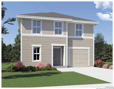 New construction Single-Family house 5006 Jaspillite Avenue, San Antonio, TX 78254 The Beitel- photo 0 0