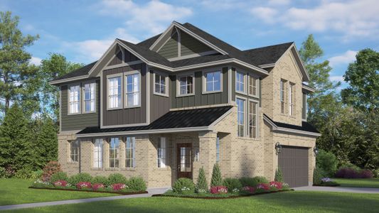 New construction Single-Family house 7830 Swooping Swallow Lane, Katy, TX 77493 Dillon - Courtyard Collection- photo 16 16