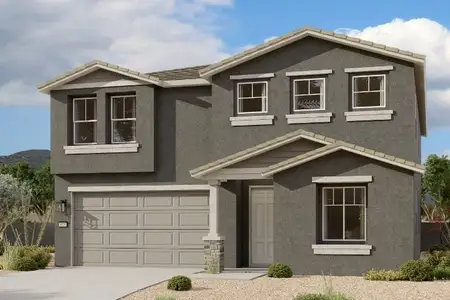 New construction Single-Family house 2400 E Wagon Wheel Ln, San Tan Valley, AZ 85140 Daisy Homeplan- photo 0