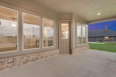 New construction Single-Family house 151 Big Bend Trail, Valley View, TX 76272 Aster- photo 34 34