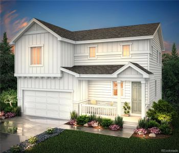 New construction Single-Family house 1784 Marlowe Circle W, Erie, CO 80516 Aspen- photo 0