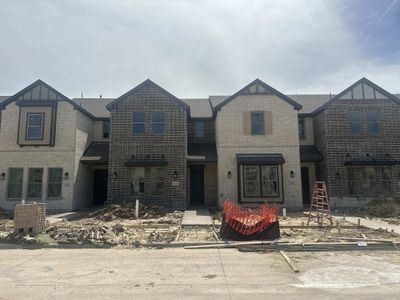 New construction Townhouse house 6230 Baritone Court, Sachse, TX 75048 Brown Homeplan- photo
