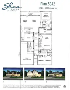 New construction Single-Family house 4234 Basin Park Drive, Manvel, TX 77578 5042- photo 0