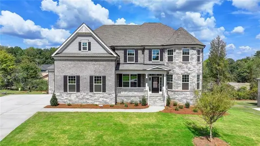 New construction Single-Family house 6365 Hawkins Manor Drive, Cumming, GA 30040 - photo 0