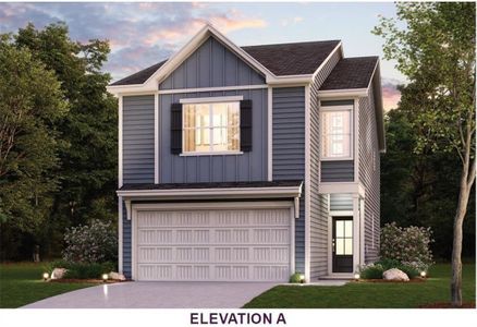 New construction Townhouse house 27 Tumbling Water Trail, Dawsonville, GA 30534 - photo