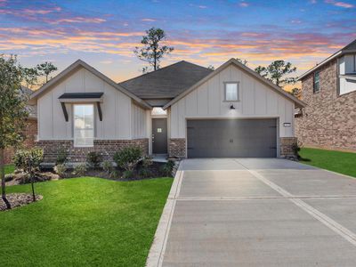New construction Single-Family house 7410 Pin Oak Prairie, Conroe, TX 77433 - photo 0 0