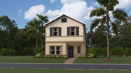 New construction Single-Family house 7067 Sienna Oak Alley, Orlando, FL 32829 Tahoe- photo 0