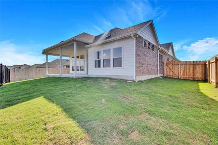 New construction Single-Family house 13613 William Tyler Way, Manor, TX 78653 Premier Series - Willow- photo 2 2