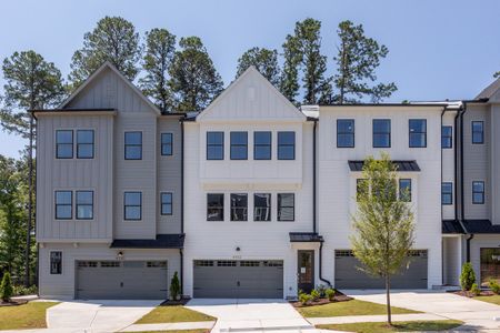 New construction Townhouse house 4707 Mint Leaf Lane, Raleigh, NC 27612 - photo 0