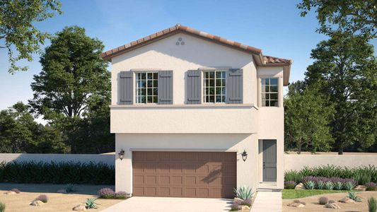 Spanish Elevation | Chartreuse | Greenpointe at Eastmark | New homes in Mesa, Arizona | Landsea Homes