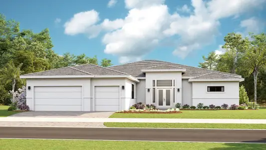 New construction Single-Family house 5118 Pomegranate Way, Palm City, FL 34990 Willow- photo 0