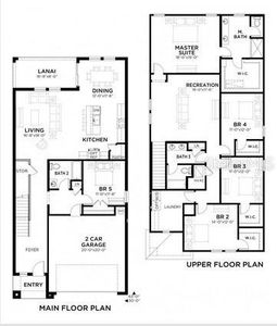 New construction Single-Family house 34444 Moonflower Avenue, Wesley Chapel, FL 33545 Valencia- photo 1 1