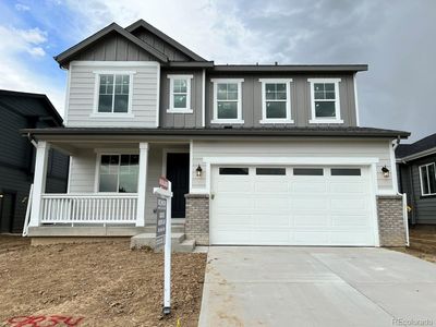 New construction Single-Family house 9834 Ceylon Street, Commerce City, CO 80022 Lapis- photo 2 2