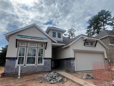 New construction Single-Family house 614 Oak Burr Drive, Montgomery, TX 77316 Starling- photo 0