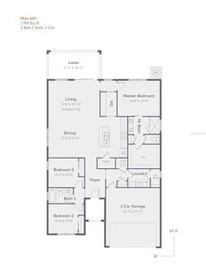 New construction Single-Family house 11827 Armada Way, Parrish, FL 34219 Plan 401- photo 1 1